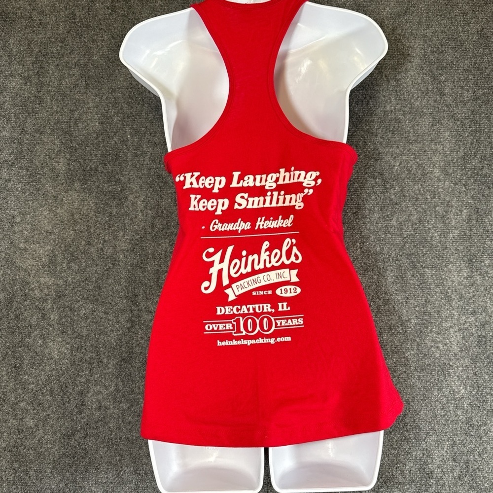 Next Level Apparel Red tank top. Fun foodie top for a fun summer wear! - Picture 2 of 4